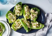 Dijon chickpea and egg salad