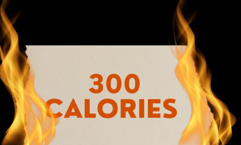 How to burn 300 calories 2