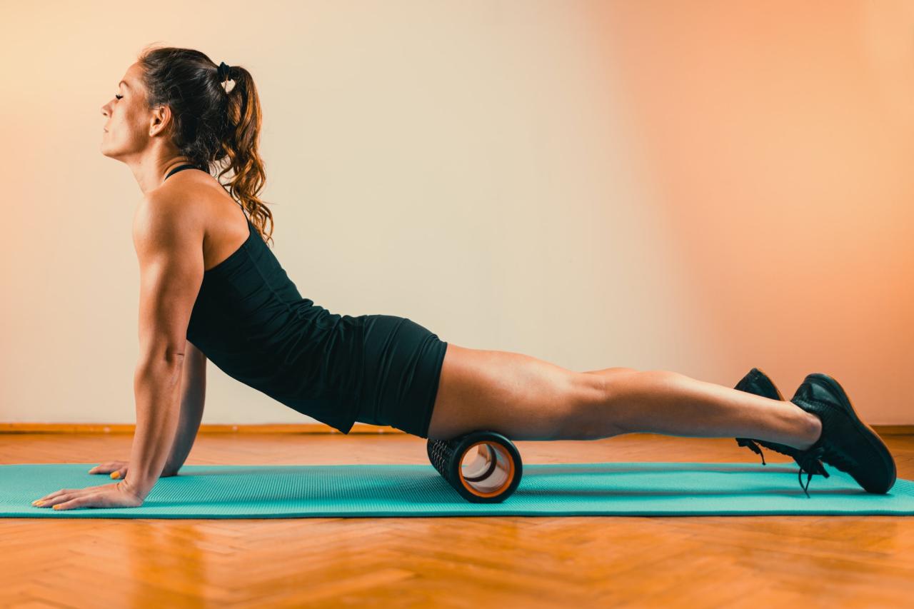 Why you should foam roll before your workout