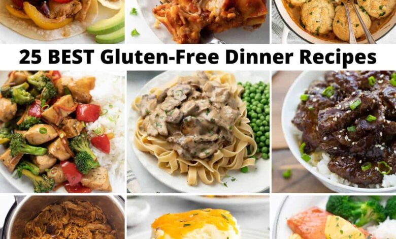 Gluten free dishes under 405 calories