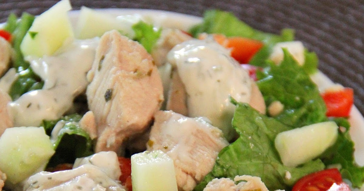 No cook greek chicken salad