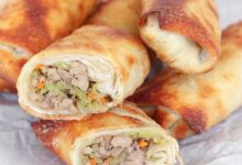 Air fryer egg rolls