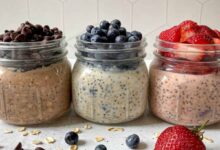 Protein packed overnight oats