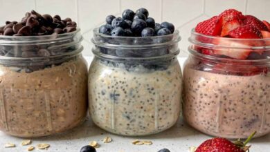 Protein packed overnight oats