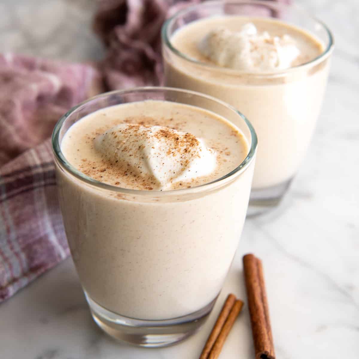 Eggnog eierpunsch rum essenrezept