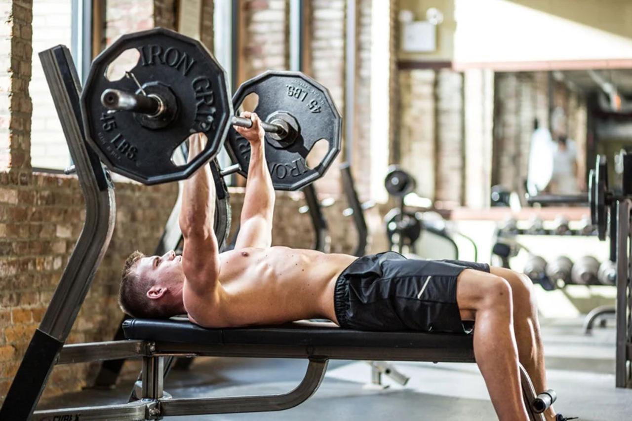 Master the move bench press