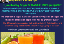 Experts debate is juice healthy