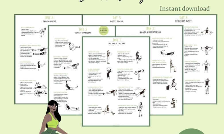 2 week progressive dumbbell workout guide