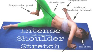 Stretches open shoulders five pose yoga fix