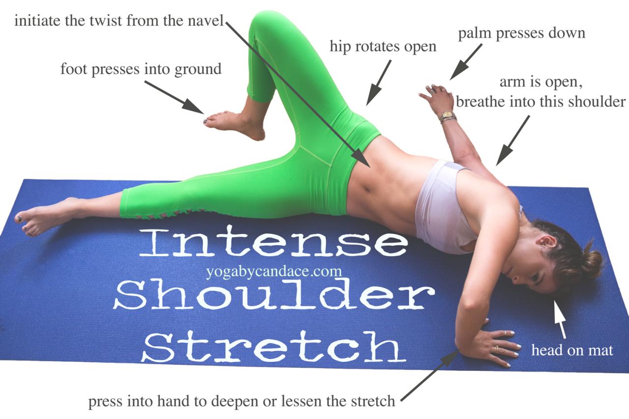 Stretches open shoulders five pose yoga fix