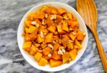 Instant pot butternut squash and white bean chili