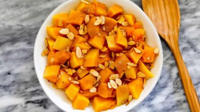 Instant pot butternut squash and white bean chili