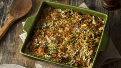 Holiday recipe remix fresh green bean casserole