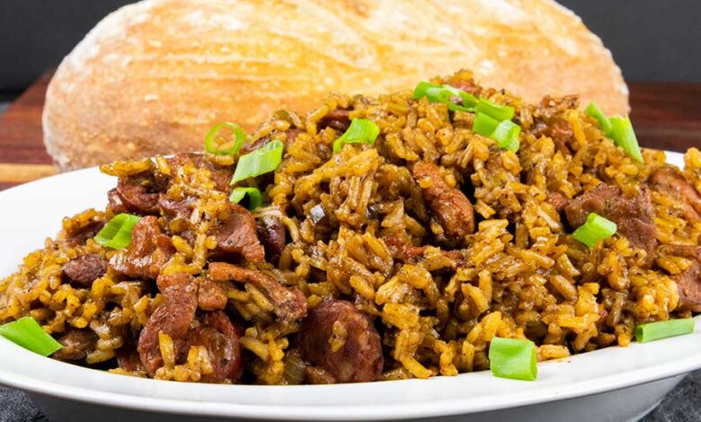 High protein cajun jambalaya