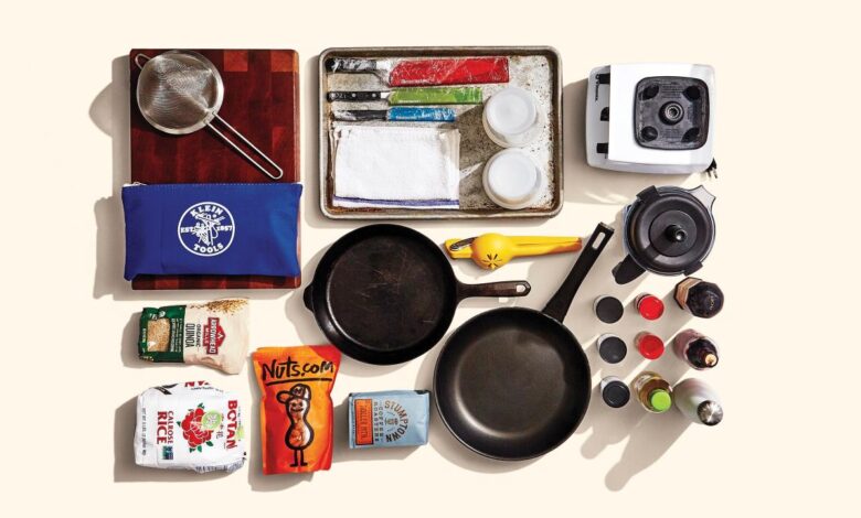 Must pack kitchen tools to cook healthy on vacation