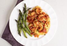 Cajun shrimp and grits