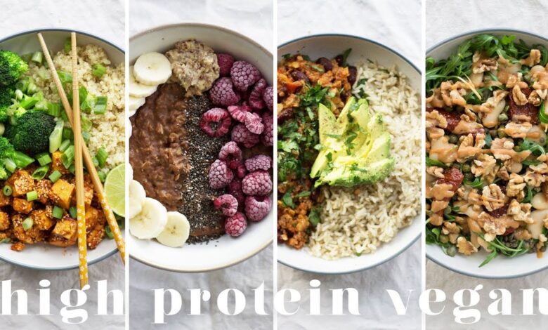 10 plant based foods with a protein punch