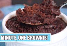 Single serve brownie recipe high protein