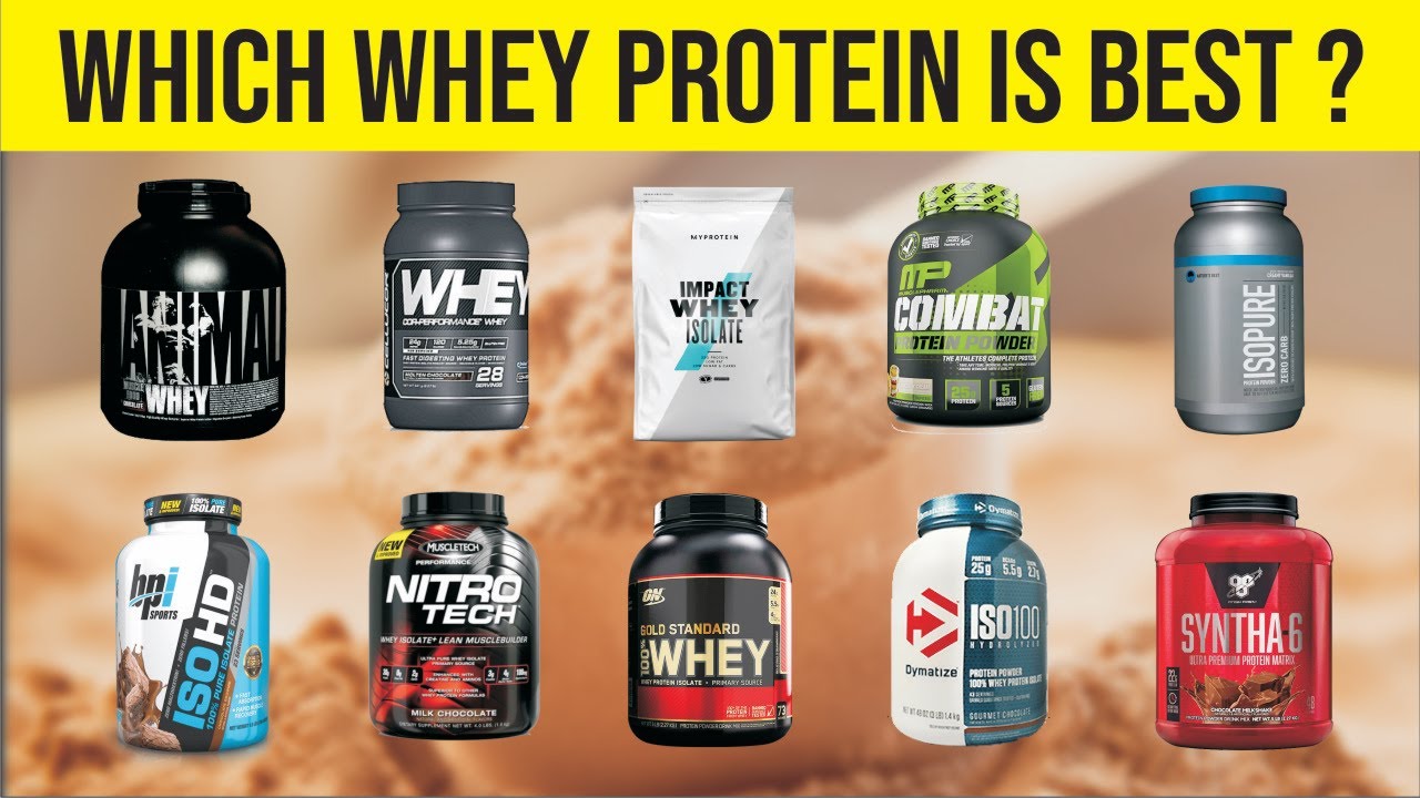 Whats the best form of whey protein powder