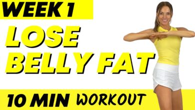 Walk in the fat burning zone to blast belly fat