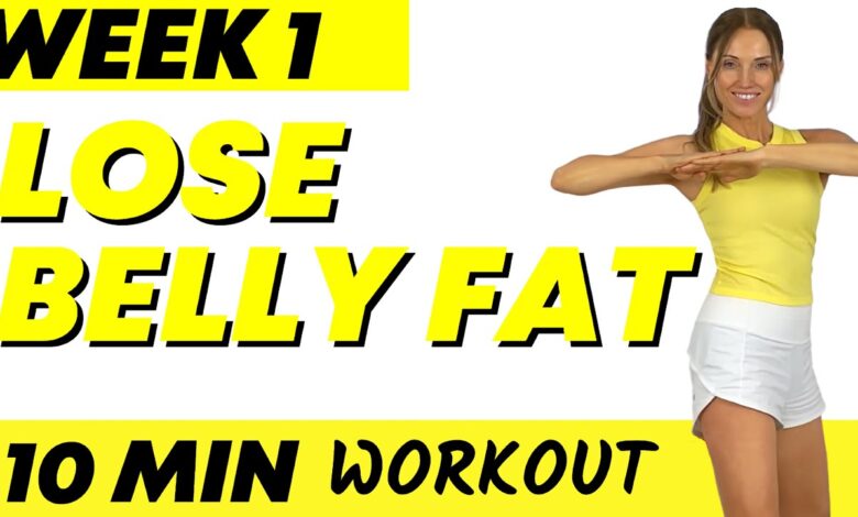 Walk in the fat burning zone to blast belly fat