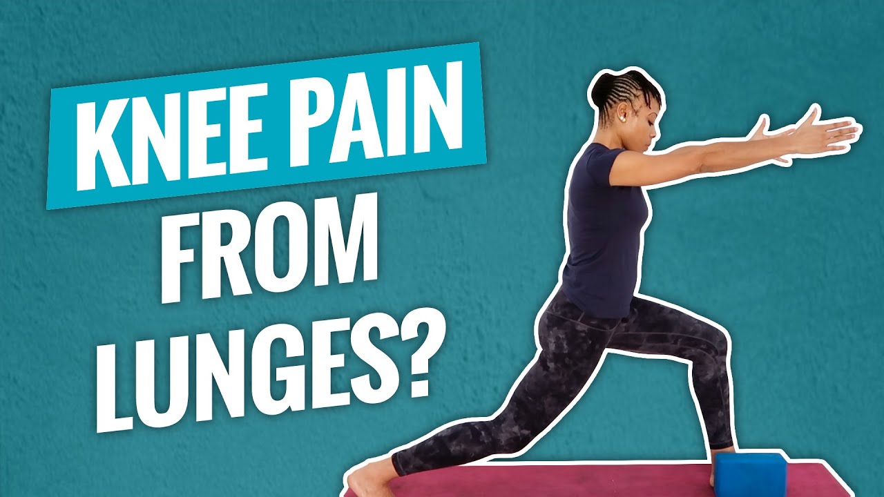 What to do if lunges hurt your knees