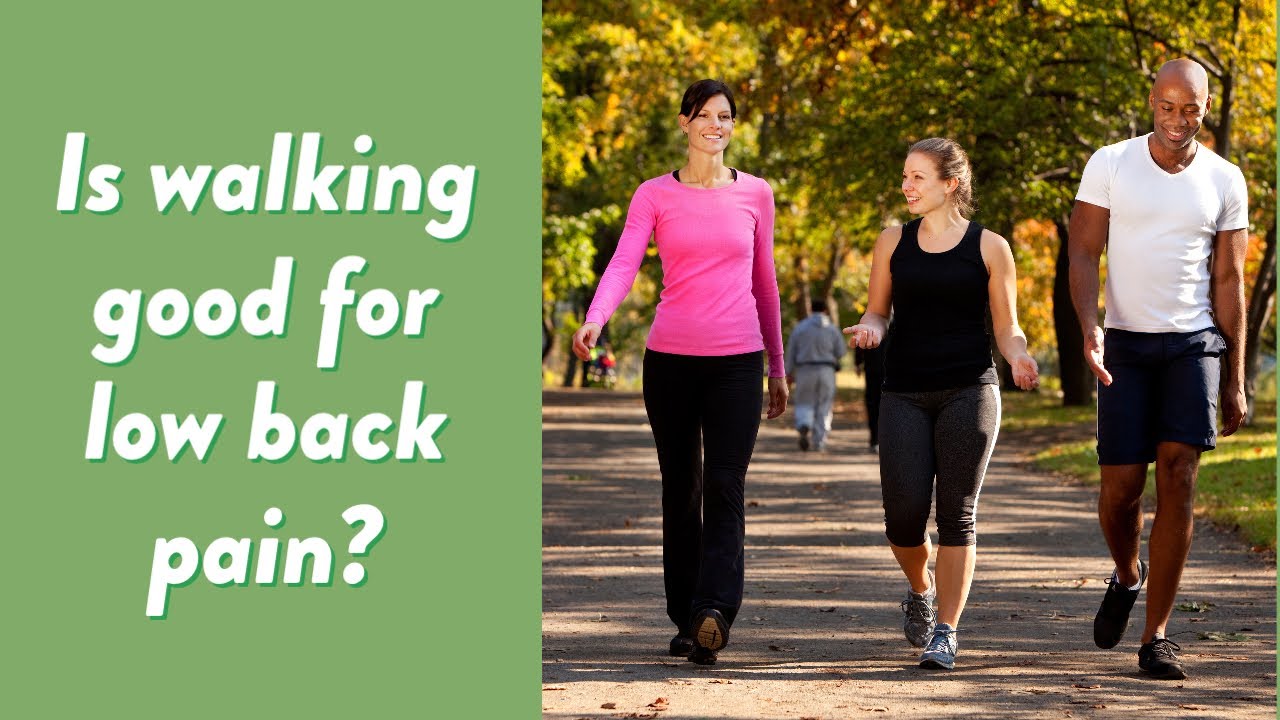 How walking can help ease lower back pain