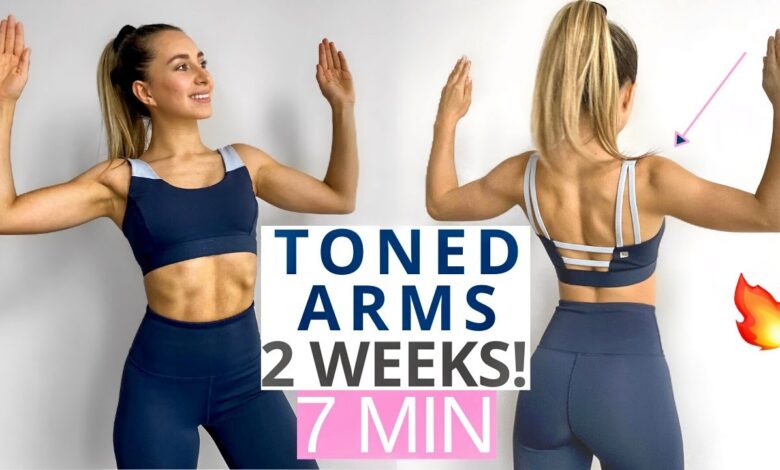 30 day plan toned arms