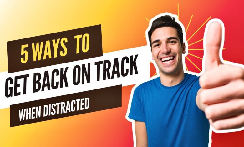 11 ways get back track