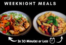 10 thirty minute dinners busy weeknights