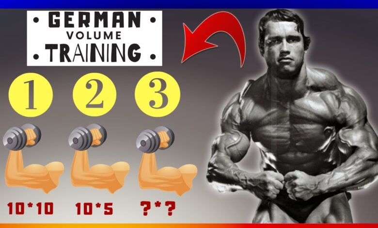 What you need to know about german volume training