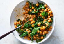 Delicious ways to use chickpeas under 360 calories