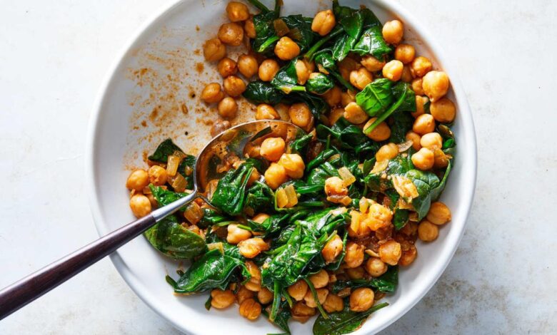 Delicious ways to use chickpeas under 360 calories