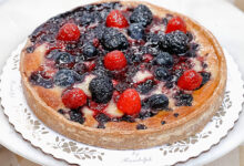 Mixed berry tart