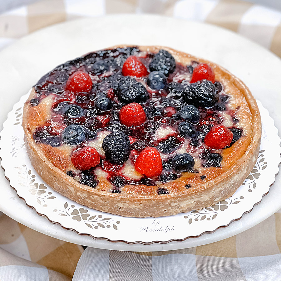 Mixed berry tart