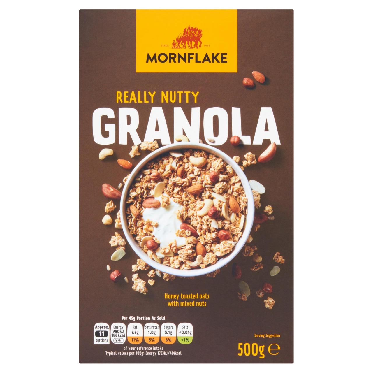 Nutty six ingredient granola