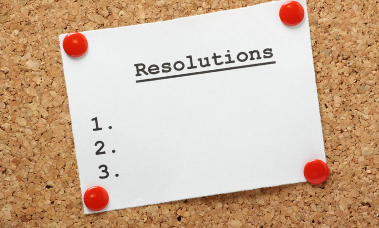 The secret to making resolutions that stick