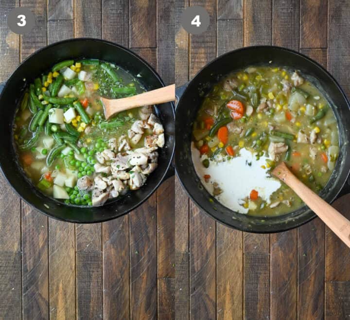 One pot chicken butternut squash stew