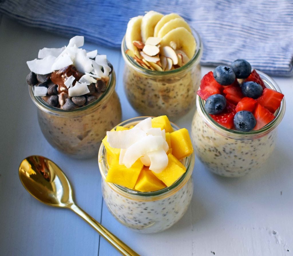 4 ways to amp up your overnight oats