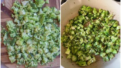 White bean bowl with broccoli pesto