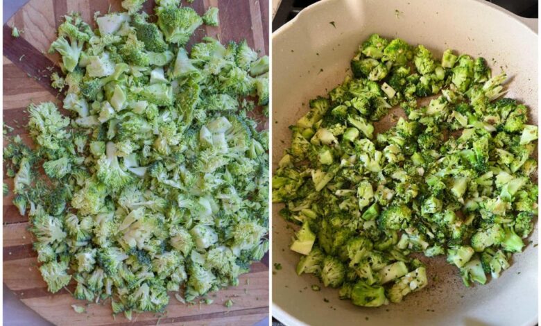 White bean bowl with broccoli pesto