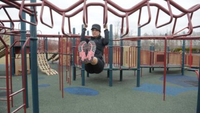 5 moves turn playground gym