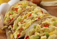 Breakfast and lunch tacos to taco bout