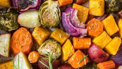 Roasted veggies 3 ways recipe