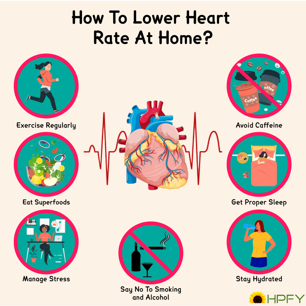 Ways to lower your resting heart rate