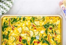 One pan mediterranean eggs