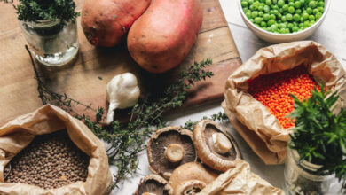 Vegan mushroom shepherds pie