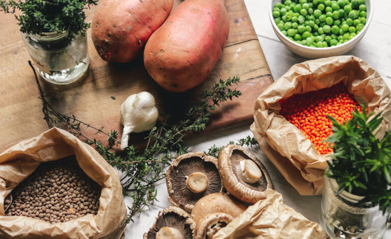 Vegan mushroom shepherds pie