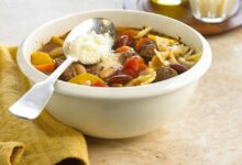 Easy slow cooker minestrone