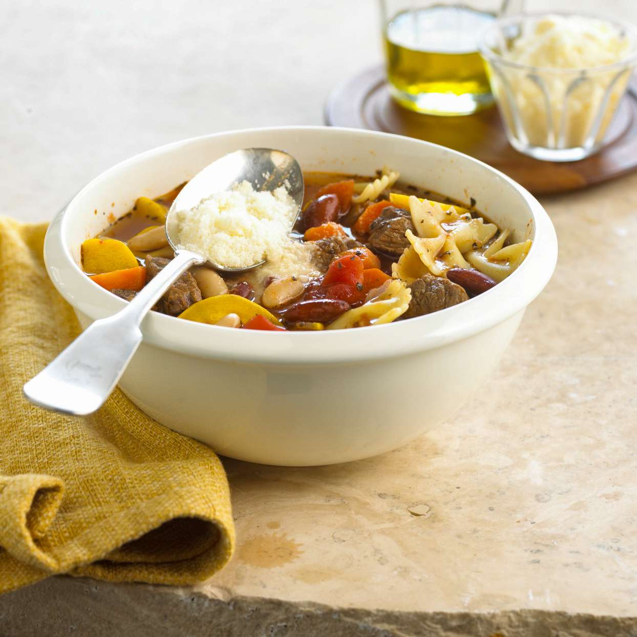 Easy slow cooker minestrone